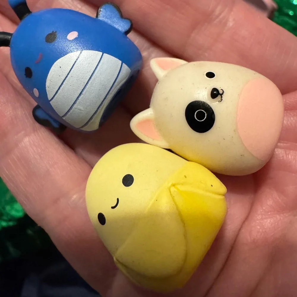 Squishalongs by Squishmallow mini figure bundle